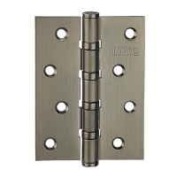 Петля для дверей LINDE 2.5*100*75*12 матовий антрацит універсальна