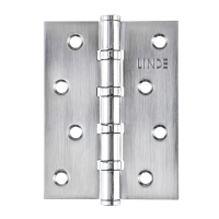 Петля для дверей LINDE 2.5*100*75*12 матовий хром універсальна