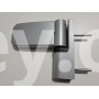 Петля дверная Simonswerk Siku 3D K 3035 120 кг 15-19 мм серая