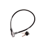 Замок велосипедний HORST HR-V1-8 з тросом 65 см