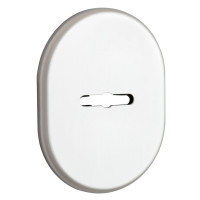 Накладка замка дверей DISEC KT037 MATRIX OVAL нікель сатин
