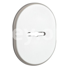 Накладка замка дверей DISEC KT037 MATRIX OVAL нікель сатин
