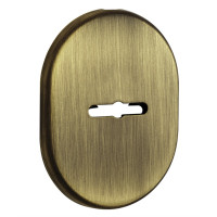 Накладка замка дверей DISEC KT037 MATRIX OVAL бронза сатин