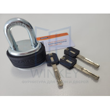 Замок навесной TOKOZ XTREME T02 3KEY черный