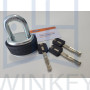 Замок навесной TOKOZ XTREME T02 3KEY черный
