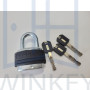 Замок навесной TOKOZ XTREME T02 3KEY черный