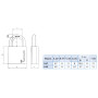 Замок навісний MUL-T-LOCK G47 MTL 400 4867 26.5мм 8мм 
