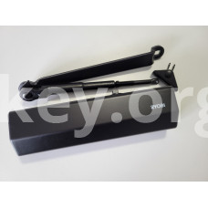 Доводчик дверний RYOBI 1500 DS-1554V BC з фіксуючими ножицями чорний