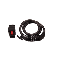 Замок велосипедный кодовый HORST HR-V4-10 с тросом 80 см