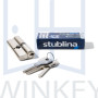 Цилиндр дверной STUBLINA 5080.00.520 31/65 ключ/ключ 96мм
