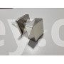 Ручка-кноб ROSTEX H-53 SQUARE матова нержавіюча сталь