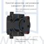 Доводчик дверной RYOBI D-4550 BC/DА с ножницами черный