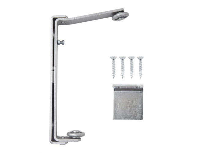 Координатор закривання дверей ISEO SP 81 SILVER довжина 125 мм