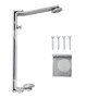 Координатор закривання дверей ISEO SP 81 SILVER довжина 125 мм