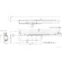 Дотягувач дверей RYOBI 3200 D-3200Т з ковзною шиною антрацит
