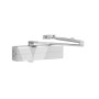 Доводчик дверний ASSA ABLOY DC140 з фіксацією срібло