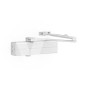 Доводчик дверний ASSA ABLOY DC140 з фіксацією білий
