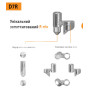 Циліндр RB DIN_KT KEYLOCX 70 NST 35/35 TO_NST CAM30 5KEY RB1 K04