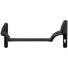 Антипаніка врізна ABARO BPush Strong Black 1000мм 9x9мм