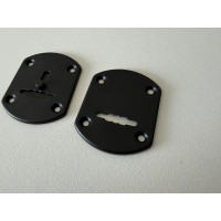 Накладка KEDR Т917 BLACK MAT для сувальдного замка металева