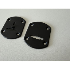 Накладка KEDR Т917 BLACK MAT для сувальдного замка металева