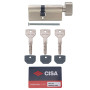 Циліндр дверний CISA ASIX P8 40/40 ключ/вороток 80 мм