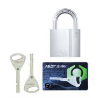 Замок навесной ABLOY PL330 SENTRY BA66EE 2KEY STR_B NR_shackle 25мм 8мм BOX