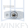 Замок навесной ABLOY PL330 SENTRY BA66EE 2KEY STR_B NR_shackle 25мм 8мм BOX