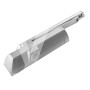 Дверний доводчик Dorma TS 90 Impulse зі ковзної шиною білий