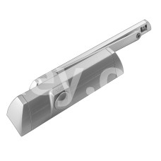 Доводчик дверний Dorma TS 90 Impulse зі ковзної шиною сірий