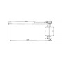 Доводчик дверний ASSA ABLOY DC140 білий
