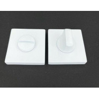 Фіксатор дверний квадратний TRION WC 49+11 knob White