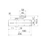 Доводчик дверний ASSA ABLOY DC140 коричневий