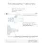 Доводчик Ryobi D 8803 STD із ножицями білий