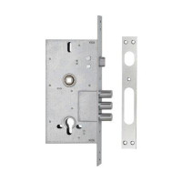 Замок дверной врезной SIBA 10252R 85/60 мм