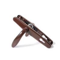 Ручка натискна дверна Stublina 1026.00 35/85 з пружиною коричнева