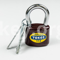 Замок навісний TOKOZ 112/50 3KEY ТК1_М.