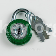 Замок навісний TOKOZ 375/45 3KEY TK1 15мм 7мм