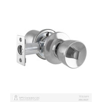 Замок врізний TESA KNOBSET 3500U0 хром TULIP комплект