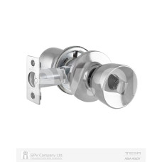 Замок врізний TESA KNOBSET 3500U0 хром TULIP комплект