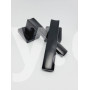 Ручка міжкімнатна TRION LIBERA 74 AL-AL MB (black)