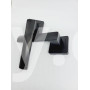 Ручка міжкімнатна TRION LIBERA 74 AL-AL MB (black)