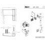 Петля дверна FAPIM FLORENCE 105 15-20 мм коричнева