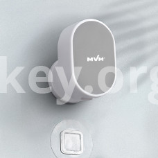 Тримач для душової лійки MVM BP-27 білий сірий