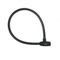 Замок TOKOZ MOTO BLACK із тросом 100 см