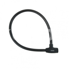 Замок TOKOZ MOTO BLACK із тросом 100 см