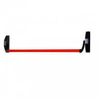 Ручка антипаника врезная TESA 1970909 NR BLACK/RED 900мм 9x9мм