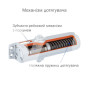Дверний доводчик RYOBI 9903 STD з ножицями антрацит