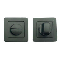 Фіксатор дверний квадратний TRION WC 74 knob Black
