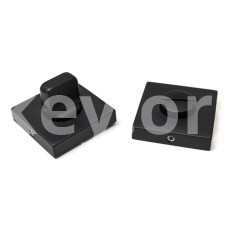 Фіксатор двернийквадратний TRION WC 49+11 knob Black